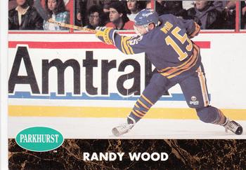 1991-92 Parkhurst #13 Randy Wood Front