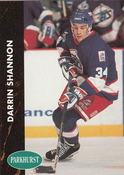 1991-92 Parkhurst #201 Darrin Shannon Front