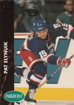 1991-92 Parkhurst #202 Pat Elynuik Front