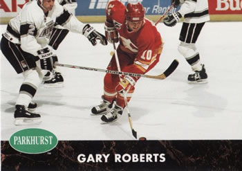 1991-92 Parkhurst #24 Gary Roberts Front