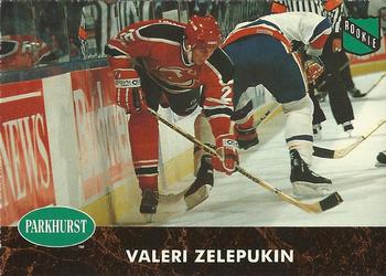 1991-92 Parkhurst #324 Valeri Zelepukin Front