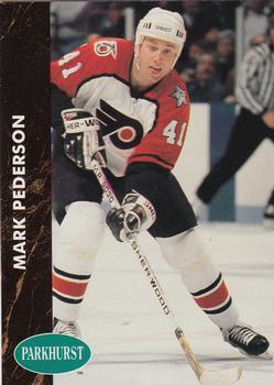 1991-92 Parkhurst #345 Mark Pederson Front