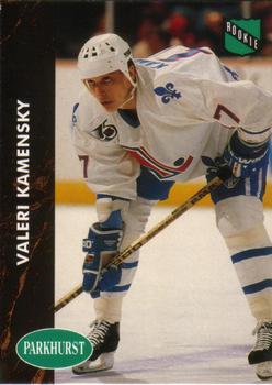 1991-92 Parkhurst #362 Valeri Kamensky Front