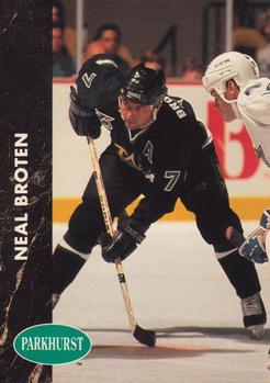 1991-92 Parkhurst #80 Neal Broten Front