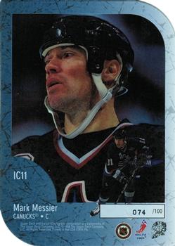 1997-98 Upper Deck Ice - Champions 2 Die Cuts #IC11 Mark Messier Back