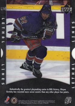 1997-98 Upper Deck Ice - Lethal Lines #L1-B Wayne Gretzky Back