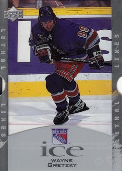 1997-98 Upper Deck Ice - Lethal Lines #L1-B Wayne Gretzky Front