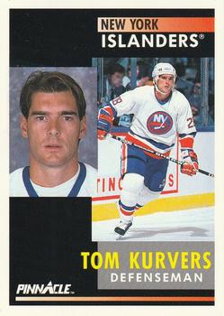 1991-92 Pinnacle #7 Tom Kurvers Front
