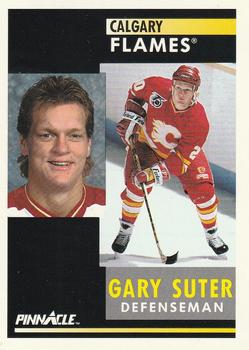 1991-92 Pinnacle #11 Gary Suter Front