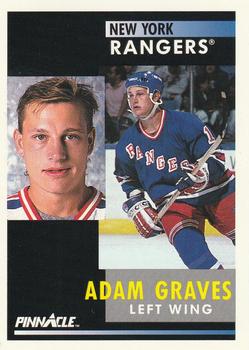 1991-92 Pinnacle #16 Adam Graves Front