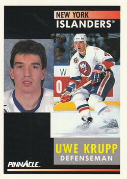 1991-92 Pinnacle #19 Uwe Krupp Front