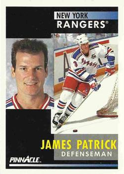 1991-92 Pinnacle #26 James Patrick Front
