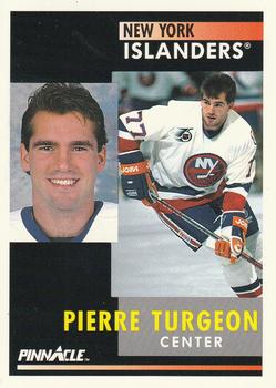 1991-92 Pinnacle #30 Pierre Turgeon Front