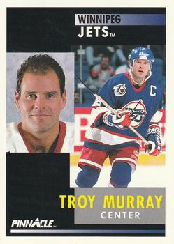 1991-92 Pinnacle #33 Troy Murray Front