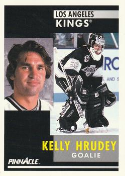 1991-92 Pinnacle #39 Kelly Hrudey Front