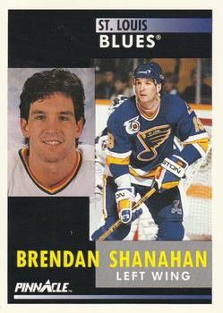 1991-92 Pinnacle #41 Brendan Shanahan Front