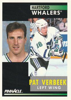 1991-92 Pinnacle #43 Pat Verbeek Front
