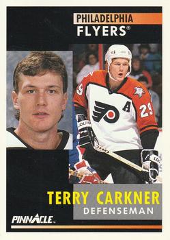 1991-92 Pinnacle #51 Terry Carkner Front