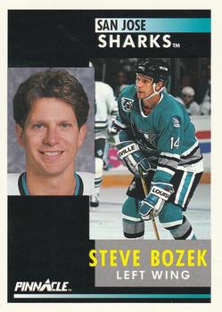 1991-92 Pinnacle #61 Steve Bozek Front