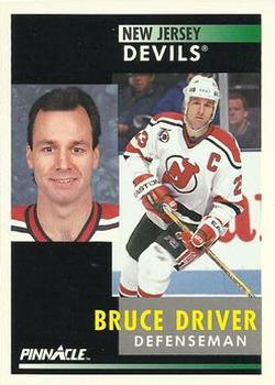 1991-92 Pinnacle #63 Bruce Driver Front