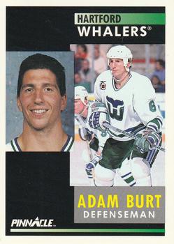1991-92 Pinnacle #77 Adam Burt Front