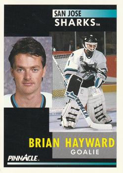 1991-92 Pinnacle #83 Brian Hayward Front