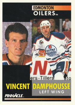 1991-92 Pinnacle #91 Vincent Damphousse Front