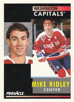 1991-92 Pinnacle #94 Mike Ridley Front