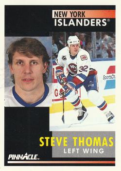 1991-92 Pinnacle #116 Steve Thomas Front