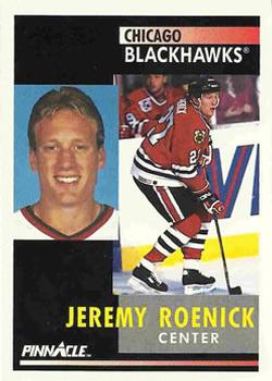 1991-92 Pinnacle #120 Jeremy Roenick Front