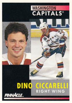 1991-92 Pinnacle #128 Dino Ciccarelli Front