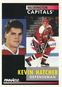 1991-92 Pinnacle #131 Kevin Hatcher Front