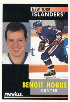 1991-92 Pinnacle #146 Benoit Hogue Front