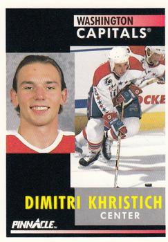 1991-92 Pinnacle #162 Dimitri Khristich Front