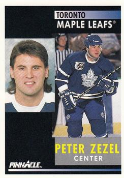 1991-92 Pinnacle #174 Peter Zezel Front