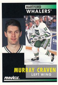 1991-92 Pinnacle #177 Murray Craven Front