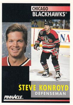 1991-92 Pinnacle #180 Steve Konroyd Front