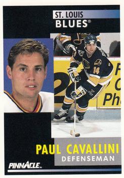 1991-92 Pinnacle #182 Paul Cavallini Front