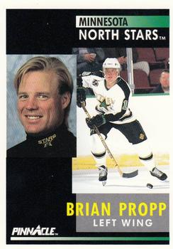1991-92 Pinnacle #184 Brian Propp Front