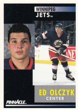 1991-92 Pinnacle #193 Ed Olczyk Front