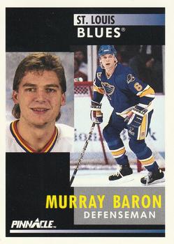 1991-92 Pinnacle #204 Murray Baron Front