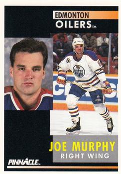 1991-92 Pinnacle #206 Joe Murphy Front