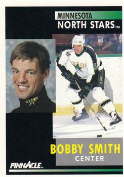 1991-92 Pinnacle #210 Bobby Smith Front