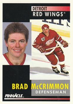 1991-92 Pinnacle #214 Brad McCrimmon Front