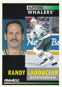1991-92 Pinnacle #224 Randy Ladouceur Front