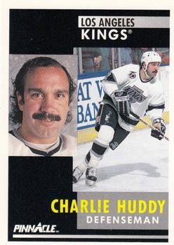1991-92 Pinnacle #225 Charlie Huddy Front