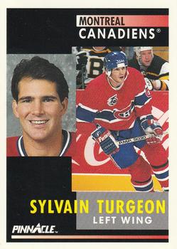 1991-92 Pinnacle #226 Sylvain Turgeon Front