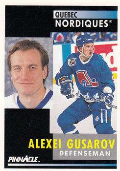 1991-92 Pinnacle #230 Alexei Gusarov Front