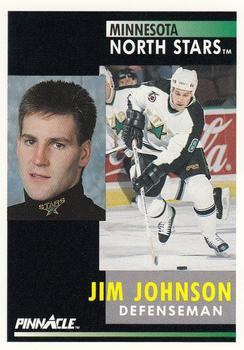 1991-92 Pinnacle #235 Jim Johnson Front