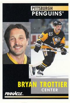 1991-92 Pinnacle #241 Bryan Trottier Front